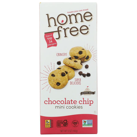 HOME FREE: Gluten Free Mini Chocolate Chip Cookies, 5 oz - #tag1# - #tag2#