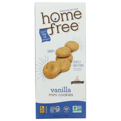 HOME FREE: Gluten Free Mini Vanilla Cookies, 5 oz - #tag1# - #tag2#