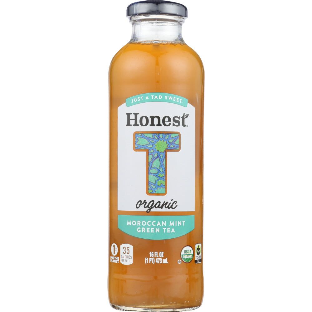HONEST TEA: Organic Green Tea Moroccan Mint, 16 oz - #tag1# - #tag2#