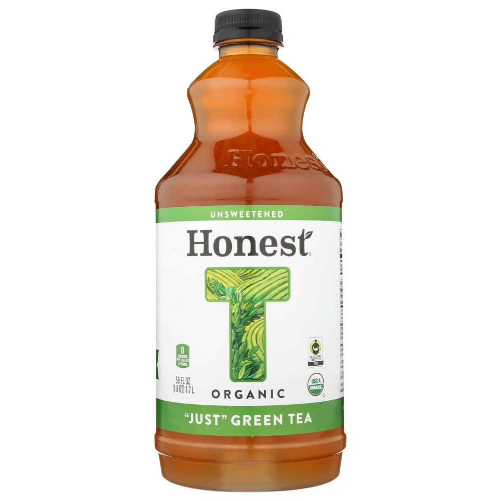 HONEST TEA: Organic Unsweetened Just Green Tea, 59 oz - #tag1# - #tag2#