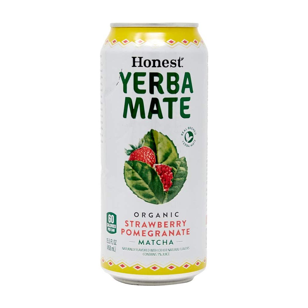 HONEST TEA: Yerba Mate Organic Strawberry Pomegranate Tea, 15.5 fo - #tag1# - #tag2#