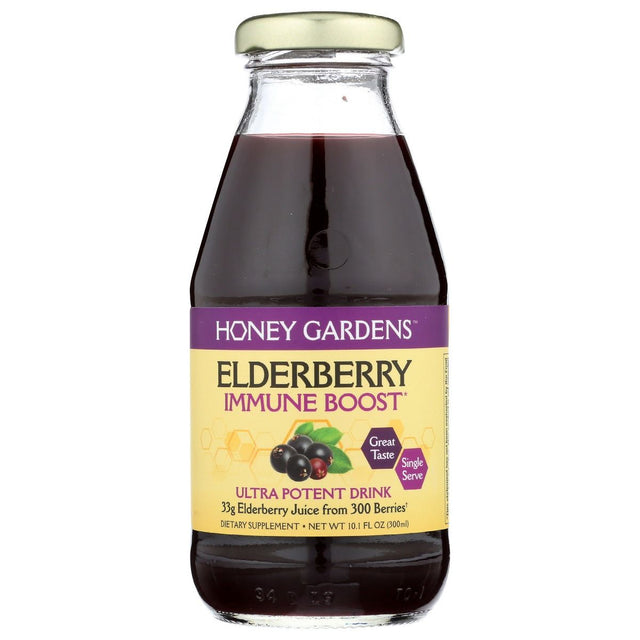 HONEY GARDEN: Elderberry Immune Boost, 10.1 fo - #tag1# - #tag2#