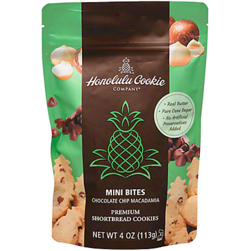 HONOLULU COOKIE COMPANY: Cookie Choc Chip Macadamia Sb, 4 OZ - #tag1# - #tag2#