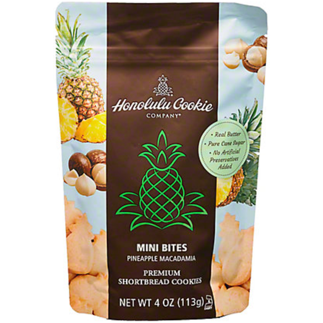 HONOLULU COOKIE COMPANY: Cookie Pineapple Macadamia Sb, 4 OZ - #tag1# - #tag2#