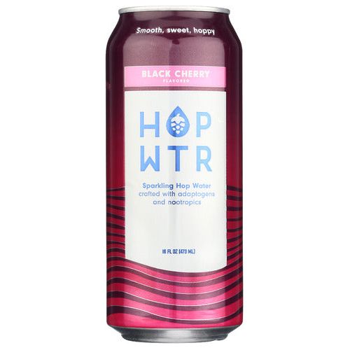 HOP WTR: Sparkling Hop Water Black Cherry, 16 fo - #tag1# - #tag2#