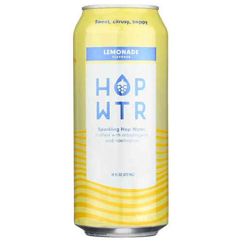 HOP WTR: Sparkling Hop Water Lemonade, 16 fo - #tag1# - #tag2#