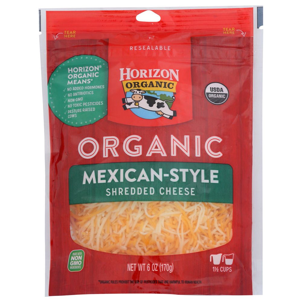 HORIZON: Organic Finely Shredded Mexican Cheese, 6 oz - #tag1# - #tag2#