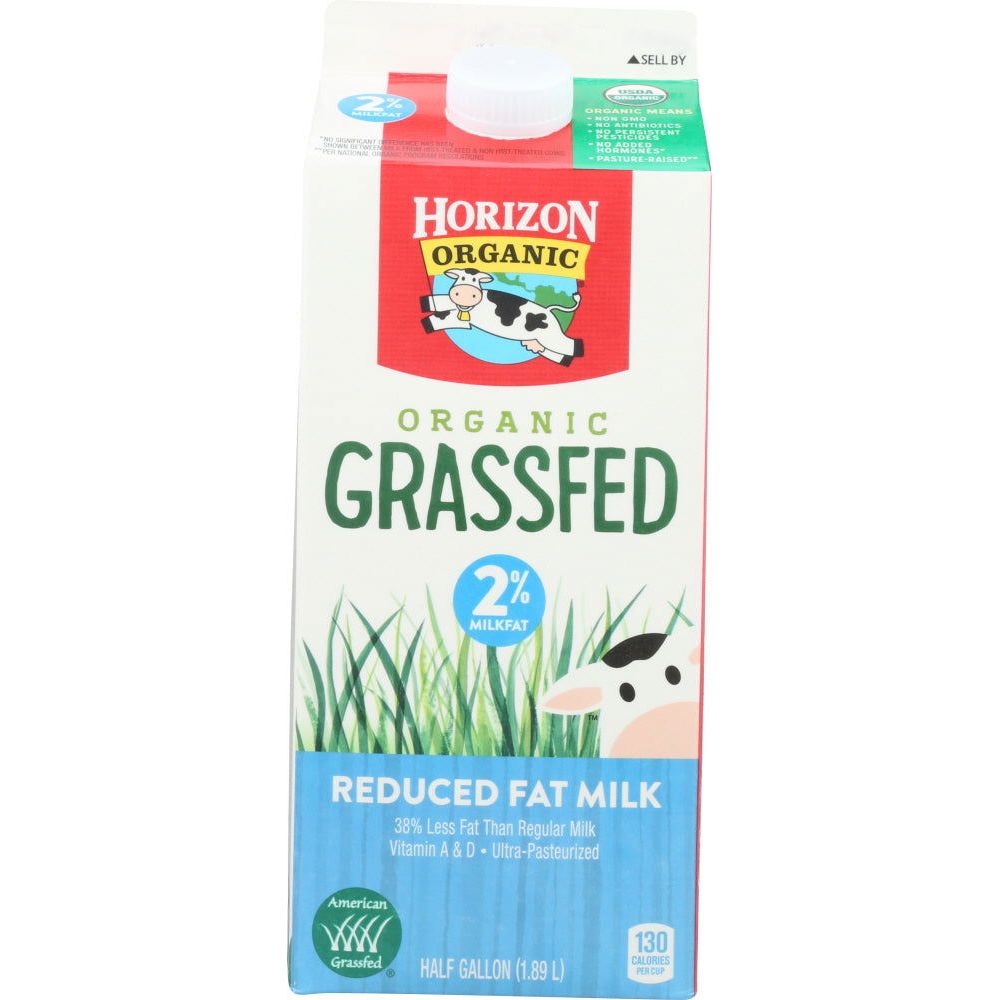 HORIZON: Organic Grassfed Reduced Fat Milk, 64 oz - #tag1# - #tag2#