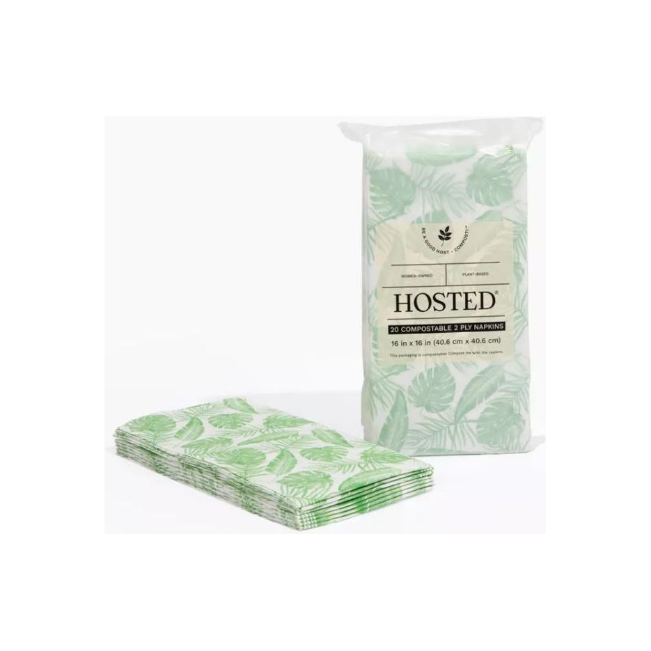 HOSTED: Dinner Print Napkins, 20 ct - #tag1# - #tag2#