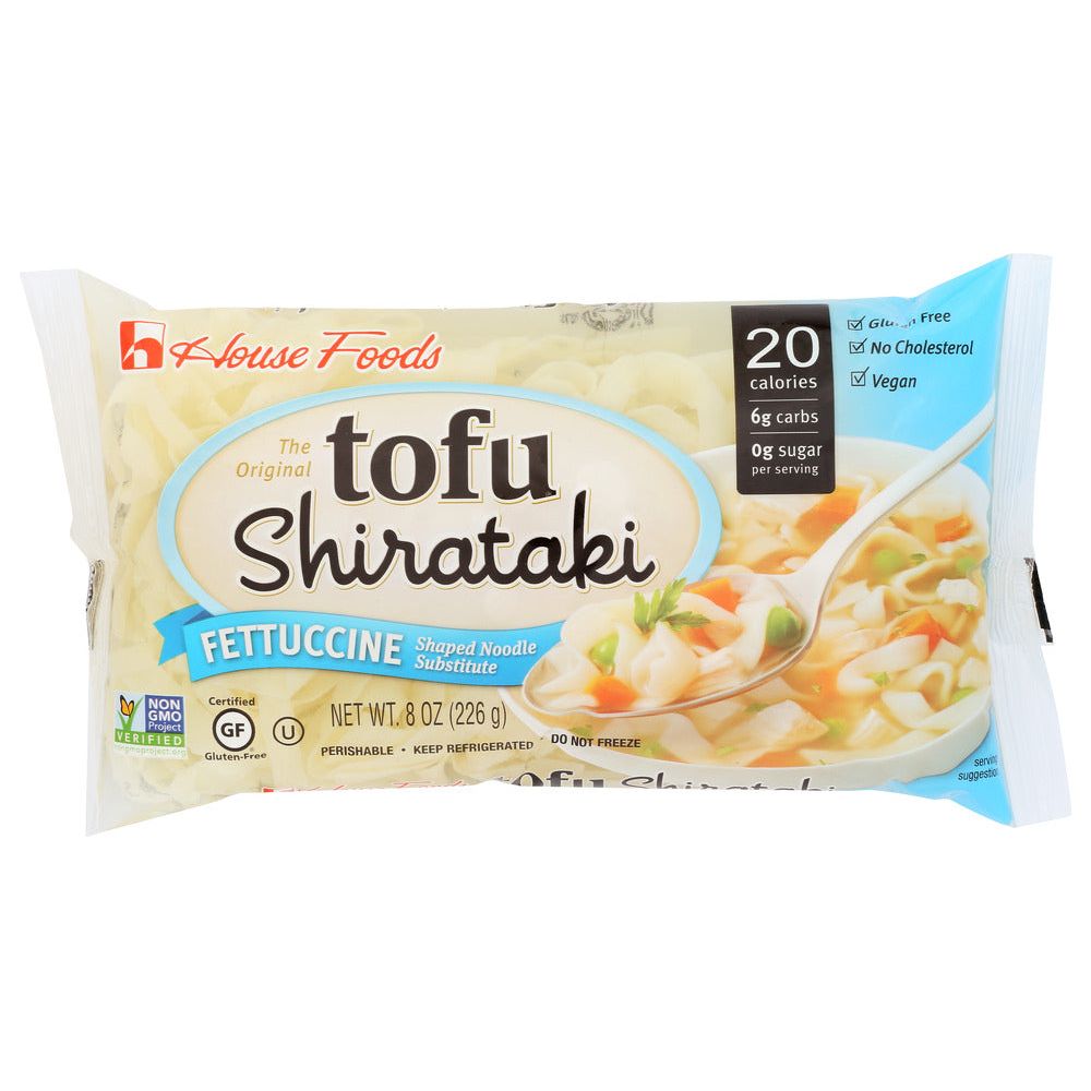 HOUSE FOODS: Tofu Shirataki Fettuccine Shaped Tofu, 8 oz - #tag1# - #tag2#