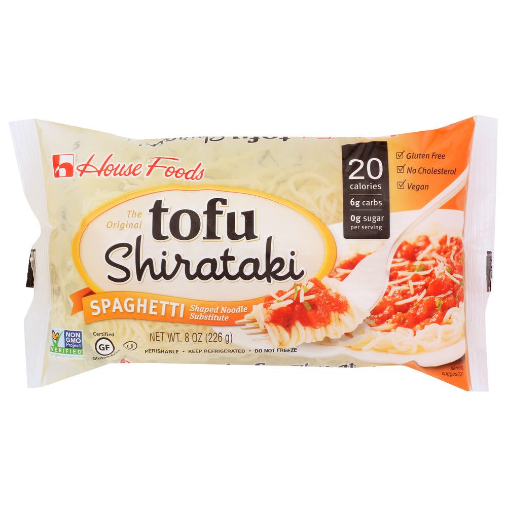 HOUSE FOODS: Tofu Shirataki Noodles Spaghetti Shape, 8 oz - #tag1# - #tag2#