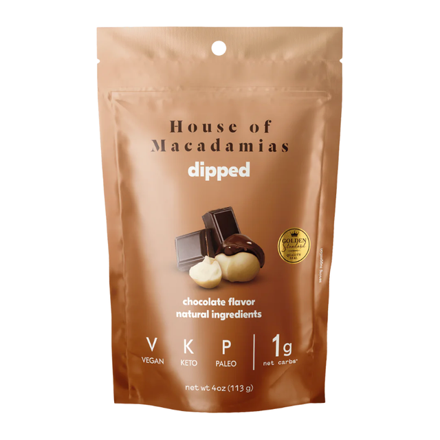 HOUSE OF MACADAMIAS: Nuts Dipped Chocolate, 4 oz - #tag1# - #tag2#