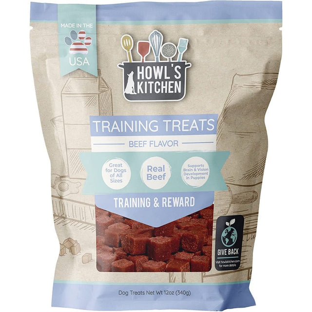 HOWLS KITCHEN: Beef Training Treats, 12 oz - #tag1# - #tag2#