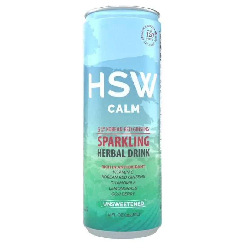 HSW: Calm Unsweetened Sparkling Herbal Drink, 12 fo - #tag1# - #tag2#