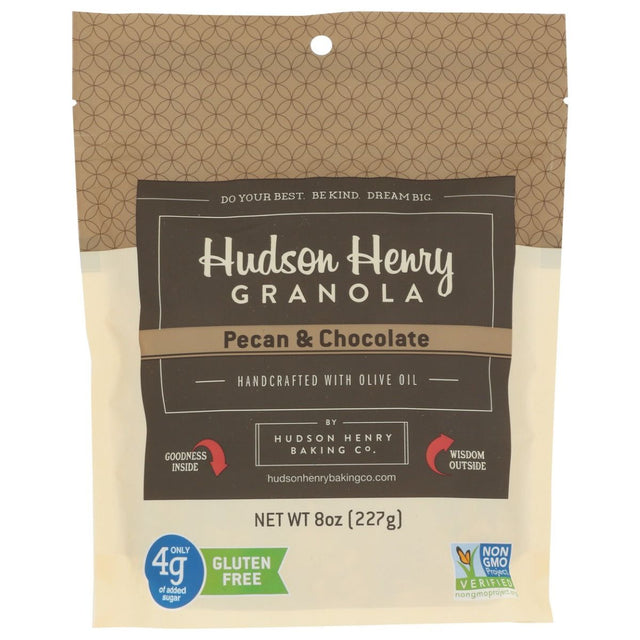 HUDSON HENRY GRANOLA: Pecan and Chocolate Granola, 8 oz - #tag1# - #tag2#