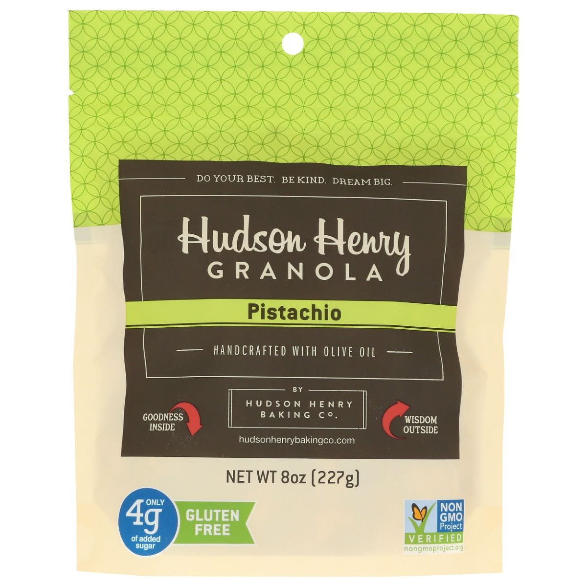 HUDSON HENRY GRANOLA: Pistachio Granola, 8 oz - #tag1# - #tag2#
