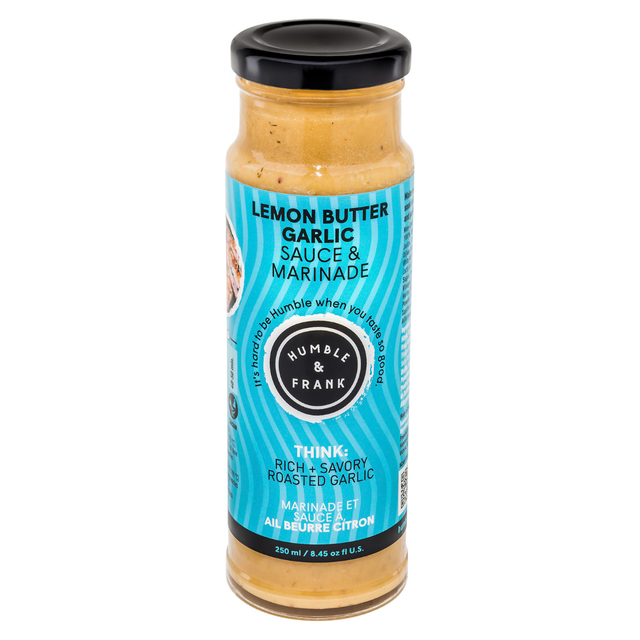 HUMBLE AND FRANK FOODS: Sauce & Marinade Lemn Butter G, 8.45 FO - #tag1# - #tag2#