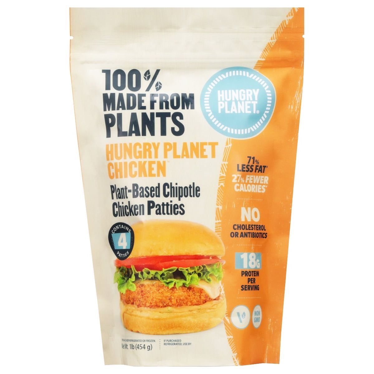 HUNGRY PLANET INC: Chicken Sw Chipotle Patty, 16 oz - #tag1# - #tag2#