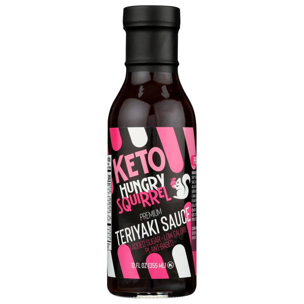 HUNGRY SQUIRREL: Keto Teriyaki Sauce, 12 fo - #tag1# - #tag2#