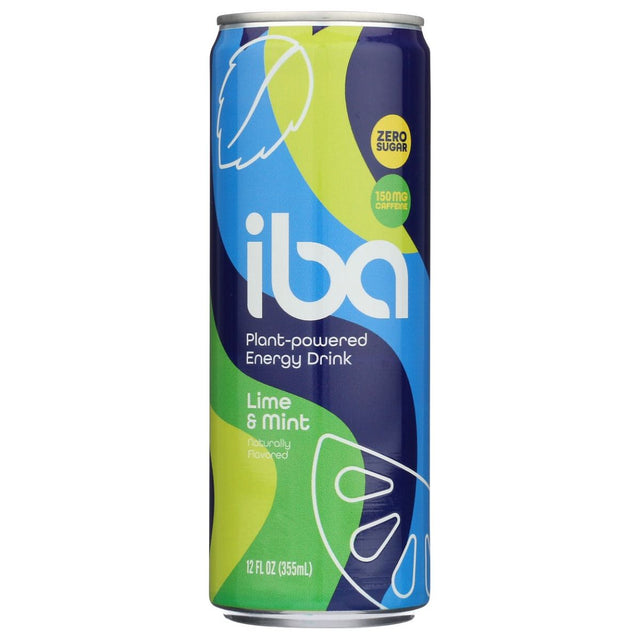 IBA BEVERAGE: Drink Enrgy Lime Mint, 12 fo - #tag1# - #tag2#