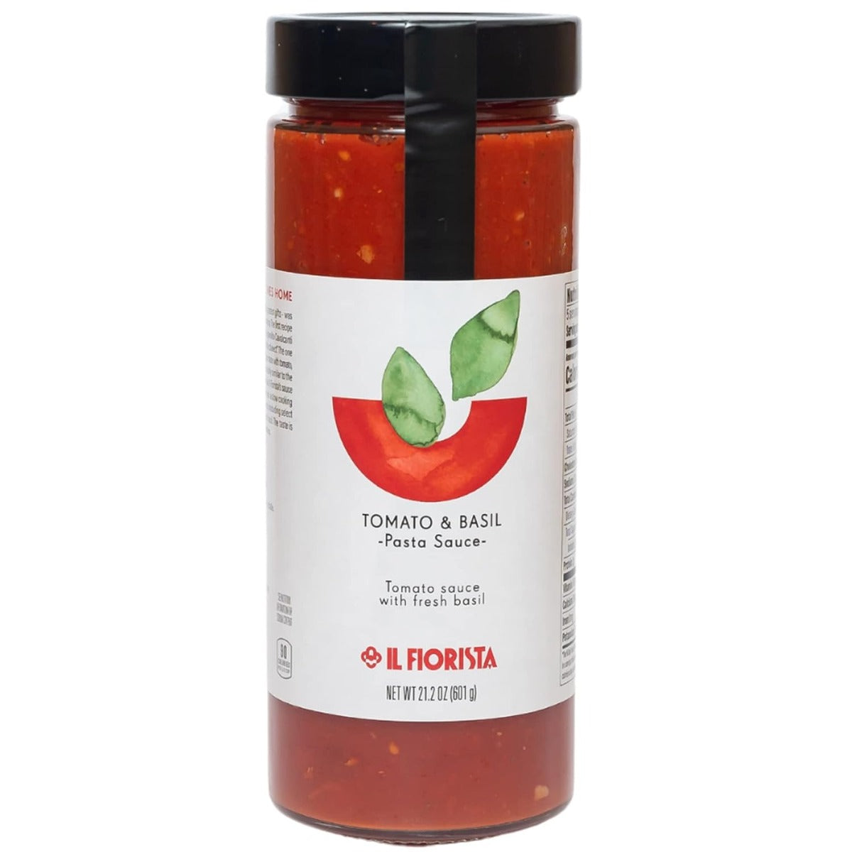 II FIORISTA: Tomato and Basil Pasta Sauce, 21.2 fo - #tag1# - #tag2#