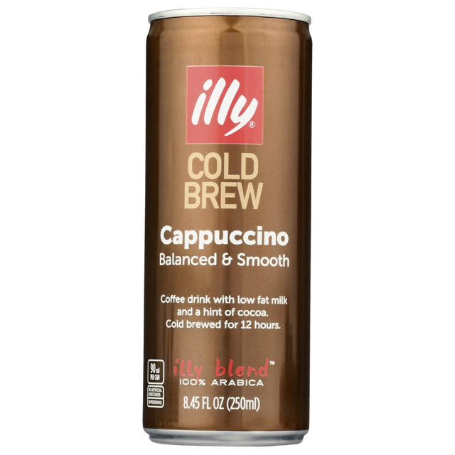 ILLYCAFFE: Cold Brew Cappuccino Coffee, 8.45 fo - #tag1# - #tag2#