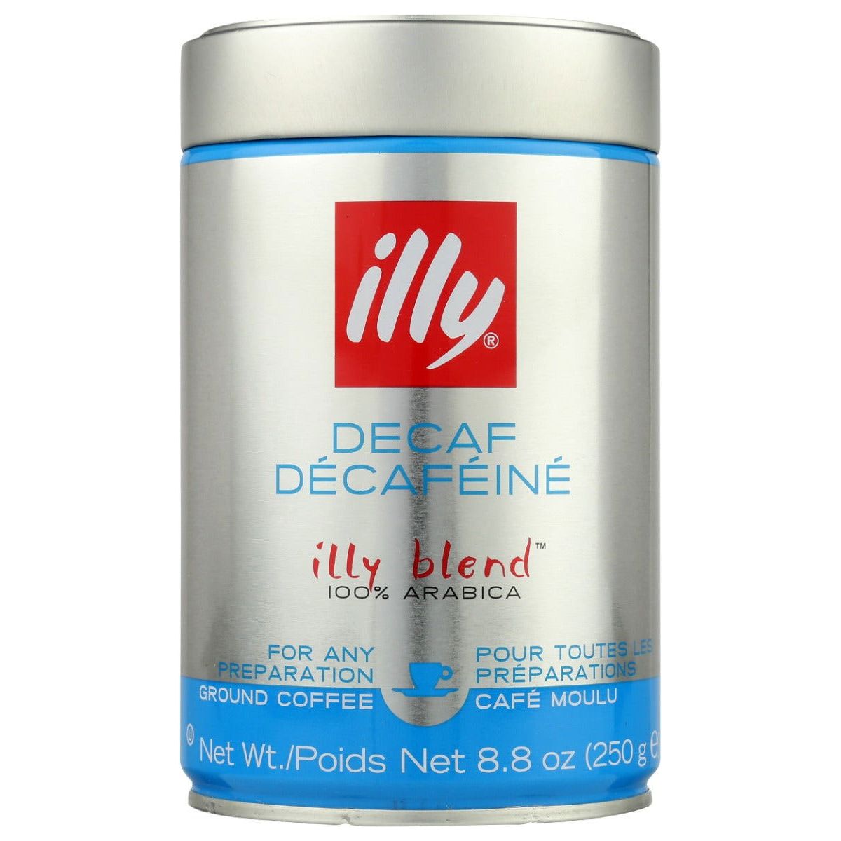 ILLYCAFFE: Ground Espresso Decaffeinated Coffee, 8.8 oz - Sunshine Co Op. - #tag1# - #tag2# - #tag3# - #tag4#