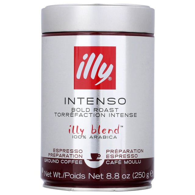 ILLY: Espresso Dark Roast Ground Coffee, 8.8 oz - #tag1# - #tag2#