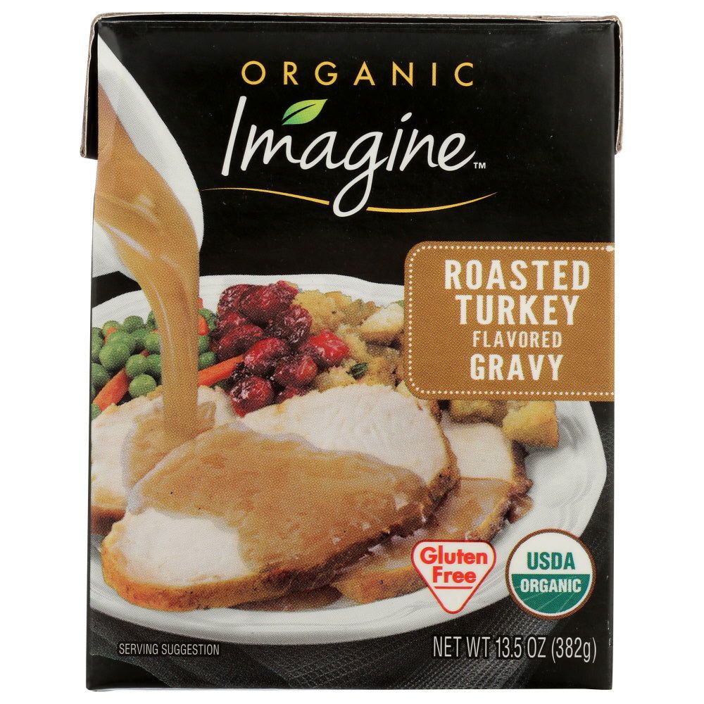IMAGINE: Foods Organic Roasted Turkey Flavored Gravy, 13.5 oz - Sunshine Co Op. - #tag1# - #tag2# - #tag3# - #tag4#