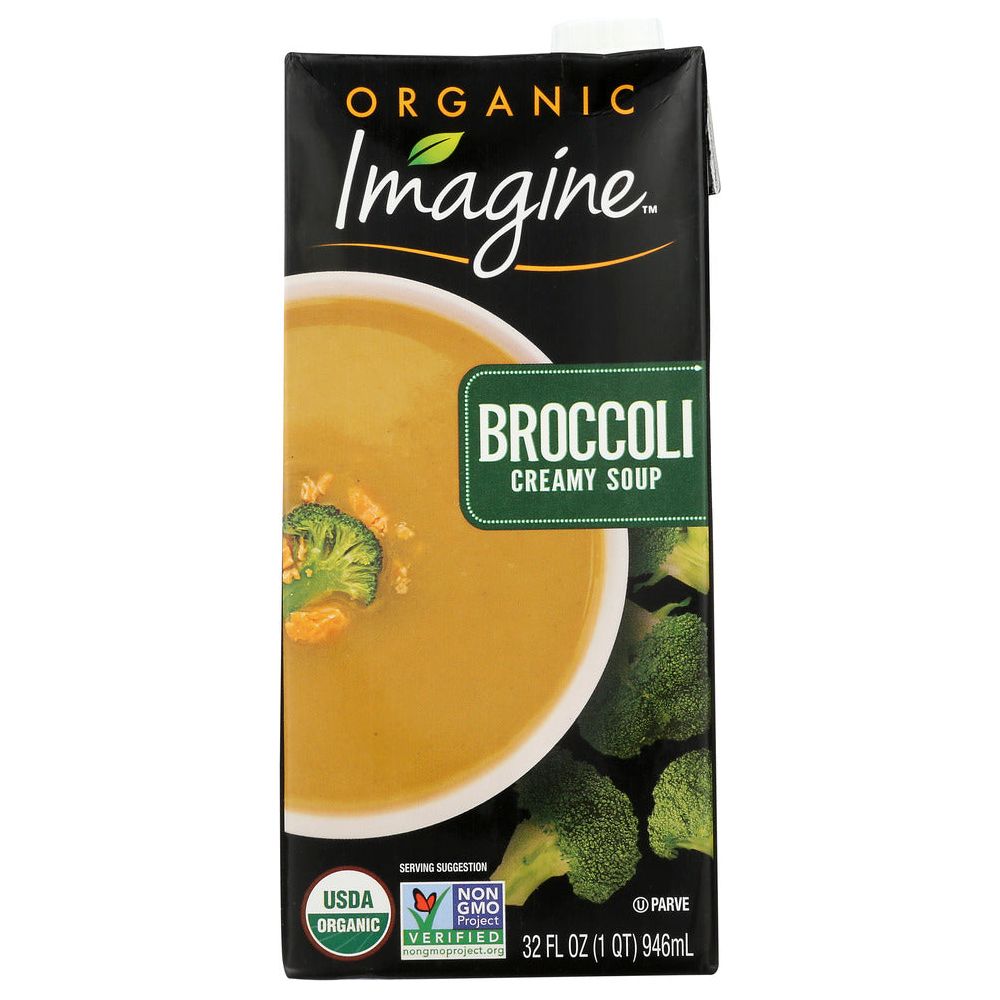 IMAGINE: Organic Soup Creamy Broccoli, 32 oz - #tag1# - #tag2#
