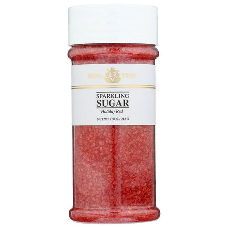 INDIA TREE: Holiday Red Sparkling Sugar, 7.5 oz - #tag1# - #tag2#