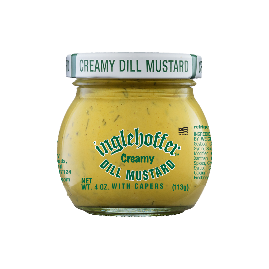 INGLEHOFFER: Mustard Dill Crmy, 4 oz - #tag1# - #tag2#
