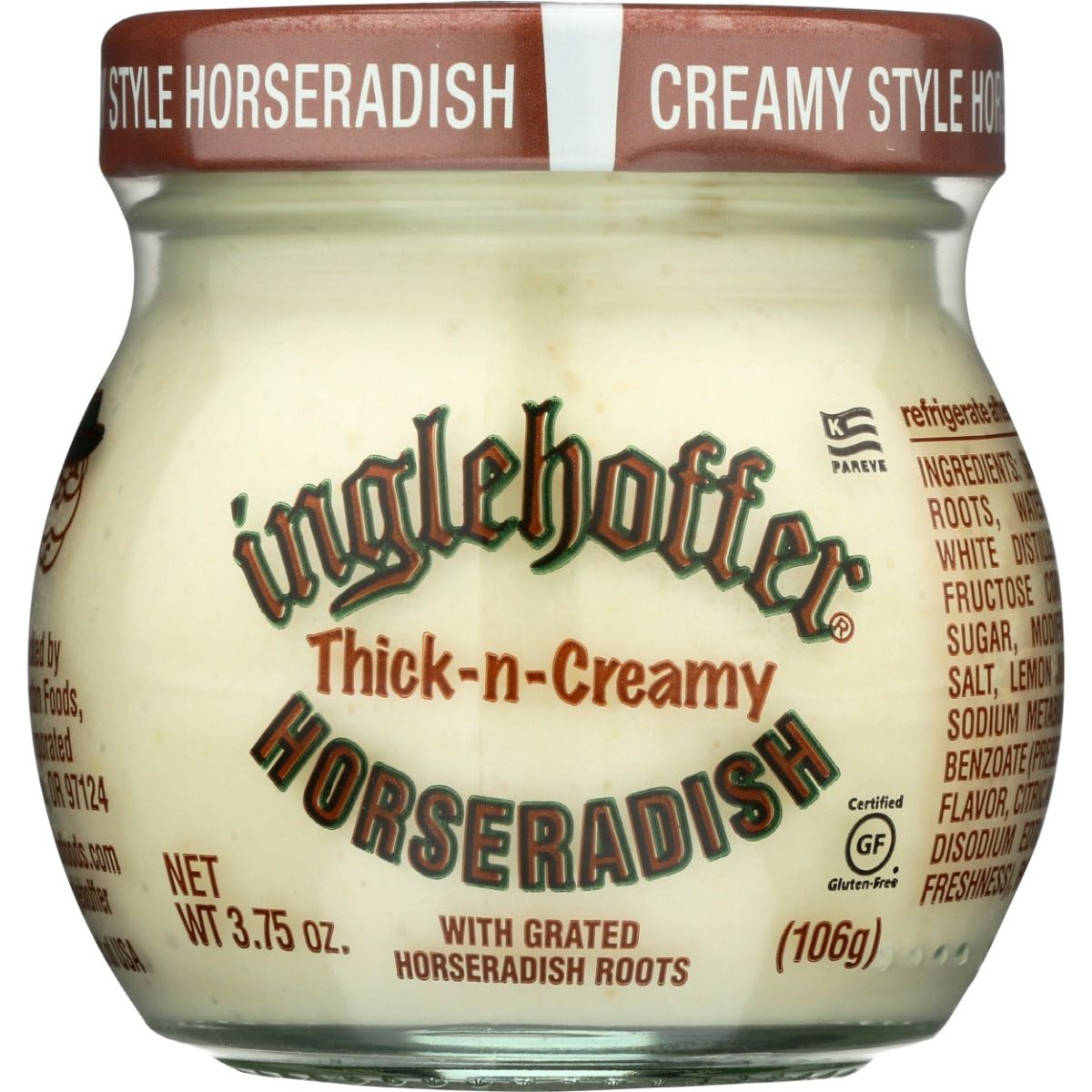 INGLEHOFFER: Thick-n-Creamy Horseradish, 3.75 oz - #tag1# - #tag2#