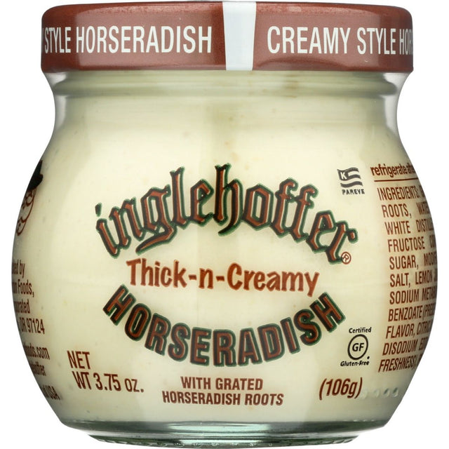 INGLEHOFFER: Thick-n-Creamy Horseradish, 3.75 oz - #tag1# - #tag2#
