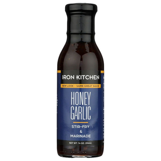 IRON CHEF: Honey Garlic Stir Fry Sauce, 13 oz - Sunshine Co Op. - #tag1# - #tag2# - #tag3# - #tag4#