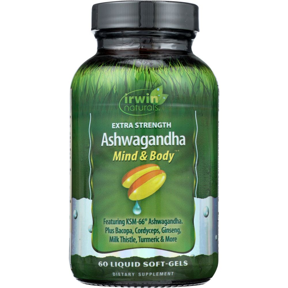 IRWIN NATURALS: Ashwagandha Extra Strengt, 60 sg - #tag1# - #tag2#