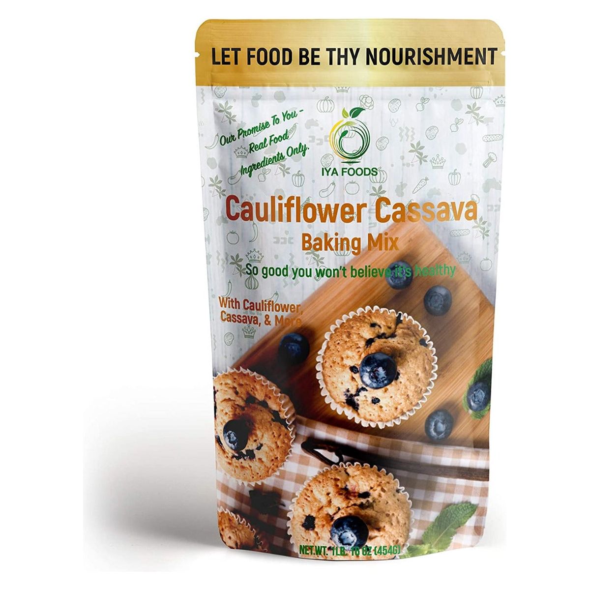 IYA FOODS LLC: Cauliflower Cassava Baking Mix, 1 lb - #tag1# - #tag2#