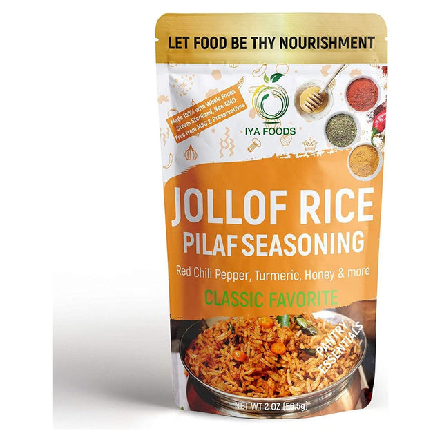 IYA FOODS LLC: Jollof Rice Pilaf Seasoning, 2 oz - #tag1# - #tag2#
