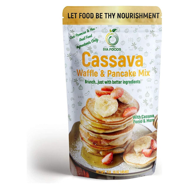 IYA FOODS LLC: Waffle Pancake Casava Mix, 1 lb - #tag1# - #tag2#