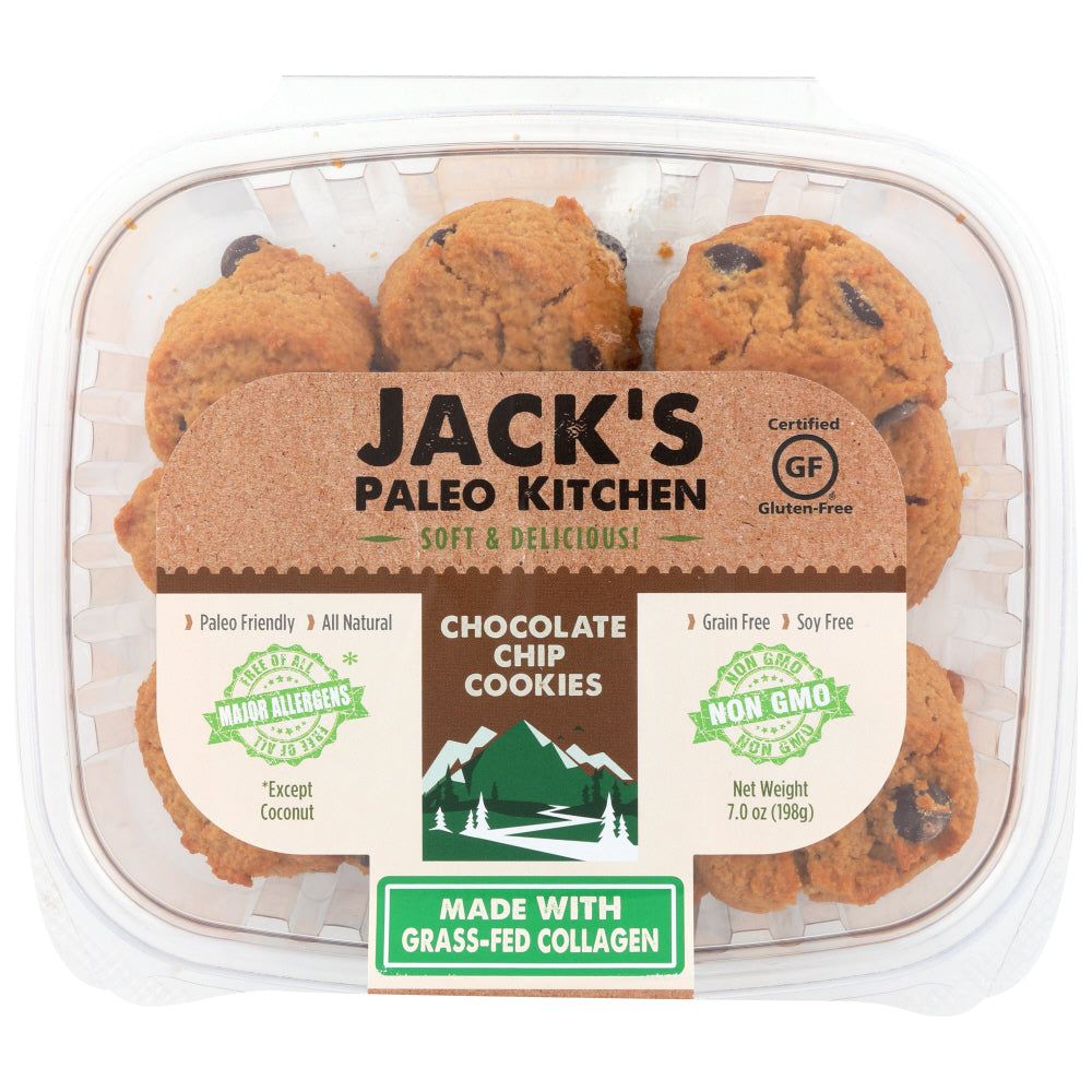 JACKS PALEO KITCHEN: Paleo Chocolate Chip Cookies, 7 oz - #tag1# - #tag2#