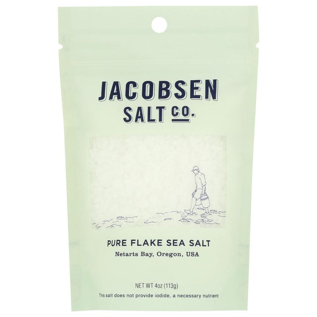 JACOBSEN SALT CO: Pure Flake Finishing Salt, 4 oz - #tag1# - #tag2#