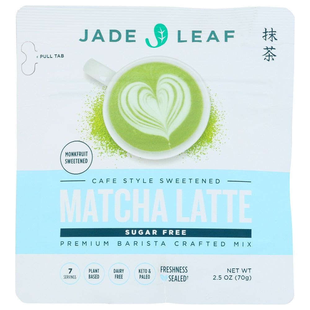 JADE LEAF: Matcha Latte Mix Sgr Org, 2.47 OZ - #tag1# - #tag2#