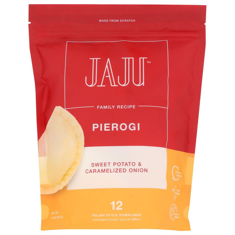 JAJU: Sweet Potato And Caramelized Onion Pierogi, 14 oz - #tag1# - #tag2#