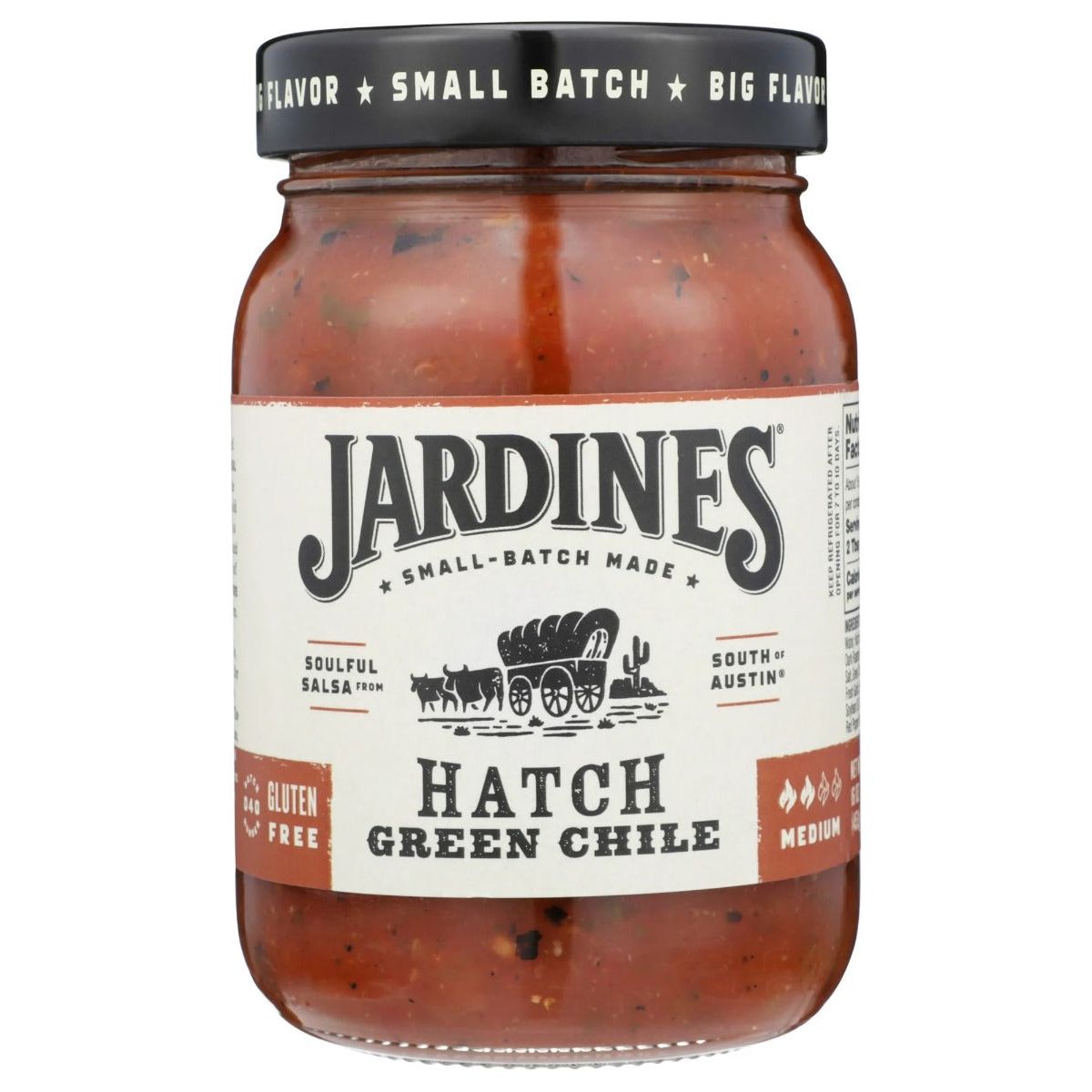 JARDINES: Salsa Hatch Green Chili, 16 oz - #tag1# - #tag2#