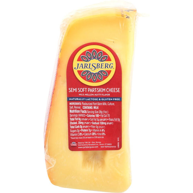 JARLSBERG: Part-Skim Semi Soft Cheese, 10 oz - #tag1# - #tag2#