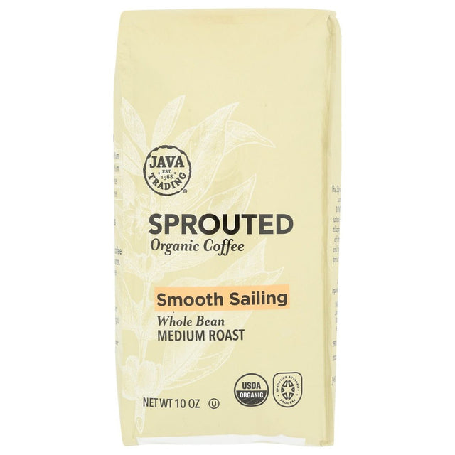 JAVA TRADING: Sprouted Smooth Sailing Whole Bean Coffee, 10 oz - #tag1# - #tag2#