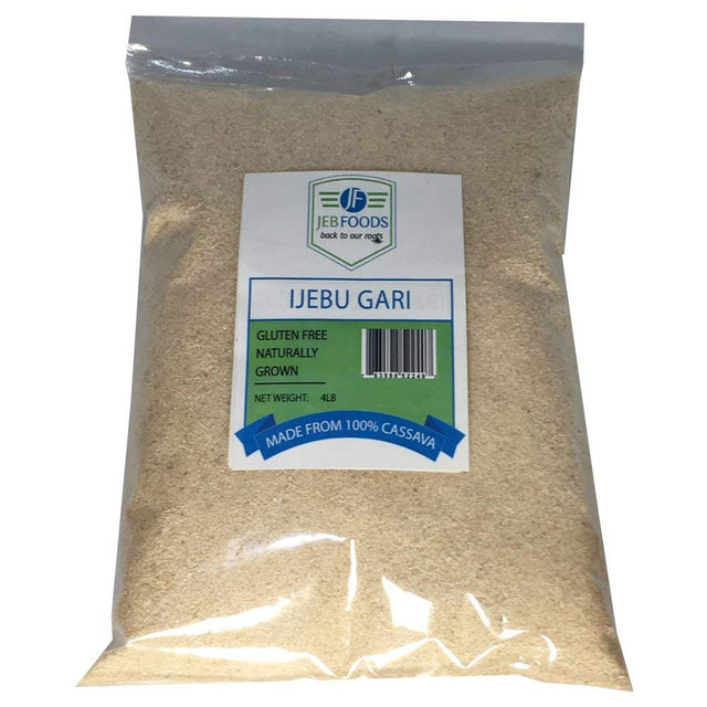 JEB FOODS: White Garri, 4 lb - #tag1# - #tag2#