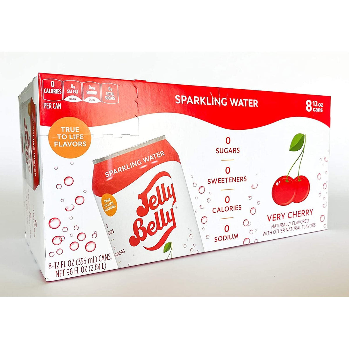 JELLY BELLY: Water Very Cherry 8 Cans, 96 FO - #tag1# - #tag2#