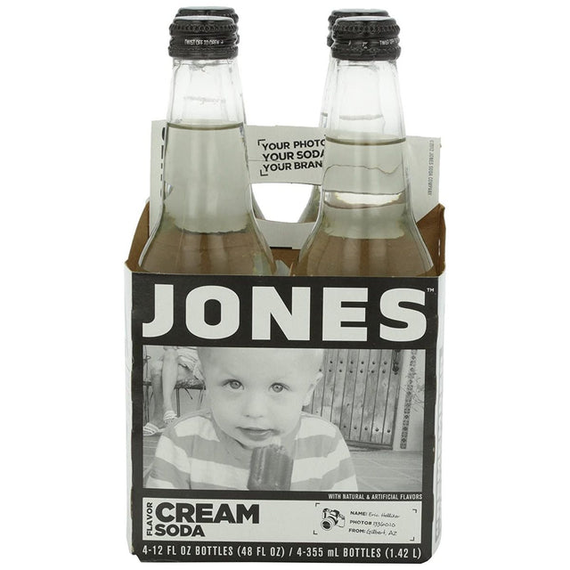 JONES: Cream Soda 4pk, 48 fo - #tag1# - #tag2#