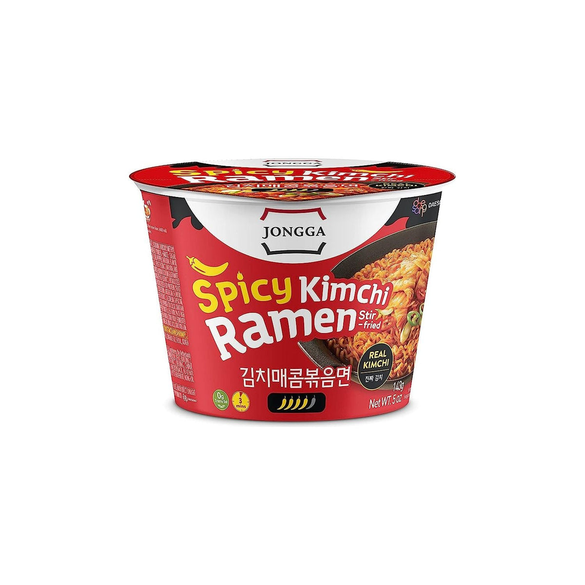 JONGGA: Spicy Kimchi Ramen Stir Fried, 5 oz - #tag1# - #tag2#